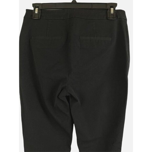 1901 Women Stretch Ankle Skinny Black Casual Pants Size 4 - Picture 5 of 7